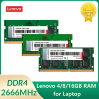 Lenovo Memory DDR4 2666MHz 4GB 8GB 16GB Laptop RAM 260pin SO-DIMM Memory for LEGION Laptop Notebook Ultrabook