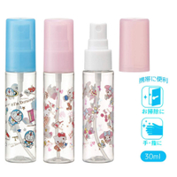 日本噴霧罐分裝瓶噴霧壓瓶旅遊分裝罐三麗鷗凱蒂貓多啦A夢