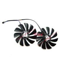 Free Shipping FDC10U12S9-C 4Pin RX 5600XT 5700XT Cooler Fan For XFX Radeon RX 5600 5700 XT RAW II Graphic Cards Cooling Fan