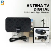 Antena TV Digital DVB-T2 25dB Grid Pattern Signal Booster / Antena Tv Digital Sinyal Kuat