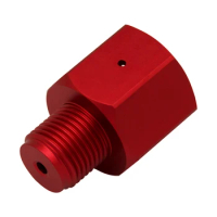 Adapter Converts Standard Paintball or Soda stream Tank to Co2 Disposable Mini Tank Adapter