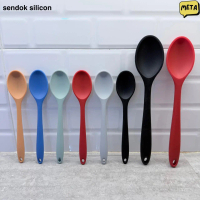 SENDOK SILICON TAHAN PANAS / SENDOK MASAK / SENDOK SALAD / SPATULA SENDOK