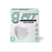 Fit Mask 30 ชิ้น & 3D G-lucky Mask 40 ชิ้น หนา 3 ชั้น ป้องกันฝุ่น PM2.5 ได้ 99% ผลิตจาก Polypropylen