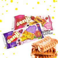 Monde Genji Pie All Varian 85gr Biskuit Pai Raisin Soft Stroberi Camilan Food Biscuit Cemilan Snack 