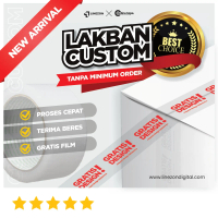 Lakban Custom Printing 90 YARD / Cetak Custom Minimal 1 DUS TERMURAH
