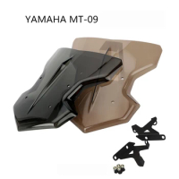 For Yamaha MT-09 FZ-09 MT09 FZ09 2017 2018 2019 Windscreen Windshield Shield Screen
