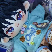 Original God Sanbing Thuộc Tính Sói Rải Rác Búp Bê Bông Búp Bê Nam 20CM Búp Bê Sang Trọng Đẹp Trai V