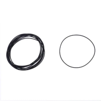 1.2mm Replacement Turntable Belt Rubber Flat Belt for Record Player Walkman DVD CD-ROM Repeater Phono Belt