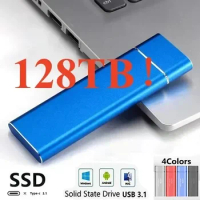 High-speed M.2 SSD 2TB External Solid Hard Drive 4TB 8TB 16TB USB3.1 SATA SSD Portable SSD 32TB Hard Disk for Laptop Notebook