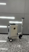 電動行李箱可登機智能騎行旅行箱20寸拉杆箱可坐大人兒童代步