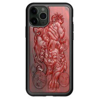 3D Carved Blood Wood Cases for Oneplus 9 8 7 7T Pro 6 5 7T case Relief Soft TPU silicone cover for Oneplus 8 7T 6T 5T 7 6 Coques