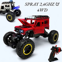 LC - Mobil Remot Kontrol JEEP OFFROAD UPGRADE BATERE 4WD 2,4Ghz DRIVE SUPERIOR Mainan Anak RC Remote
