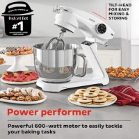 Instant Pot Stand Mixer Pro,600W 10-Speed Electric Mixer with Digital Interface,From the Makers of Instant Pot,Dishwasher Safe