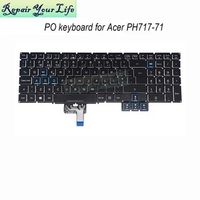 Computer Portuguese keyboard for Acer Predator Helios PH717-71 PO Portugal QWERTY Gaming laptop replacement keyboards Qriginal