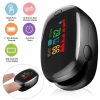 Oxygen Saturation Meter Pulse Meter Finger Clip Pulse Oximeter Digital Fingertip Pulse Oximeter Bloo