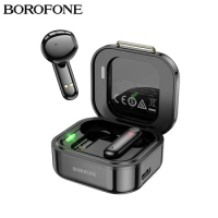 BOROFONE TWS Wireless Earphones Bluetooth 5.2 Retro Style Earphones Touch Control With Mic Charging Case For Call Sport Game