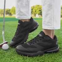 Men's Professional Golf Shoes Outdoor Men's Fitness Comfortable Golf Grass Walking Shoes Unisex Golf Sports Shoes