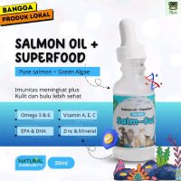 CAF salmon oil + Superfood untuk kucing