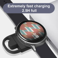 2 in 1 Magnetic Wireless Charger For Samsung Galaxy Watch 6 5 4 3 Active 2 1 Portable Galaxy Watch Charger Fast Charging Station
