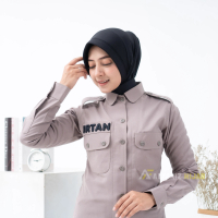 Alfariz Hijab Dinas Premium Anti Tembem ( Jilbab Dinas Polwan, Bhayangkari, Persit,Perawat Dharmawan