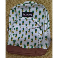 กระเป๋าเป้ TRANS JANSPORT ขนาด17*13\ ขนาดใหญ่ ลายสับปะรด ของแท้100% แถมจัดส่งฟรีค่ะ คําแนะนําการขายท