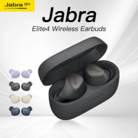Jabra Elite 4 True Wireless Earbuds Active Noise Cancelling Headphones - Discreet &amp; Comfortable Bluetooth Earphones