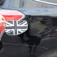 For Subaru Forest 2013 2014 2015 2016 2017 2018 PVC Black Car Fuel Tank Cap Pull Flower Film Fuel Cover Stickers Car Accessories