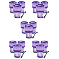 15 Pack Filters Replacement For Dyson V11 Vacuum Cleaner V11 Torque Drive V11 Animal Cordless Vacuum Hepa Filter