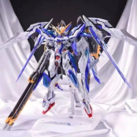 ZZA Model ZA08 CH-01 MG 1/100 Blue Flame Finished Alloy Skeleton Anime Mecha Assembly Model Action Figures With bonus