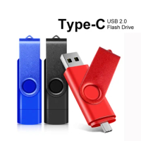 U Disk 2TB 1024GB 256GB128GB USB 2.0 Type-C Interface Mobile Phone Computer Mutual Transmission Portable USB Memory