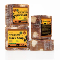 new Black Soap Facial Lightening African Soap for Black Skin Magic Anti Taches Face Bath Whitening Nourish Clean Acne Treatment