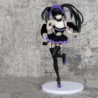 Cute Anime Tokisaki Kurumi Purple Nightmare Ver. PVC Action Figure Game Statue Collection Model Kids Toys Doll Gifts 21cm