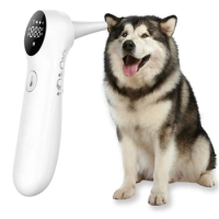 Pet Ear Thermometer for Dogs and Livestock - Includes 20 Pet Swabs, Suitable for Dogs, Cats