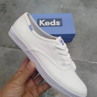 HOT★【Ready stock】4 Color Keds Women White Shoes Korean Fashion Classic Canvas Sneakers