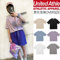 United Athle 無印寬版短袖上衣 oversize落肩短T 日系UA 男女可穿