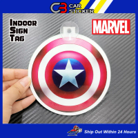 Captain America Shield Sign Tag / T192