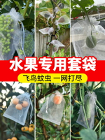 水果套袋防鳥防蟲網袋無紡布桃子草莓通用果袋葡萄水果專用保護袋