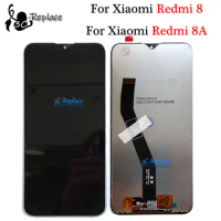 Black For Xiaomi Redmi 8 M1908C3IE M1908C3IC / Redmi 8A Global LCD DIsplay Touch Screen Digitizer Assembly Replacement