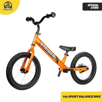Strider 14x Sport Balance Bike - Sepeda Anak Dengan Pedal & Tanpa Pedal untuk 3-6 Tahun Tanpa Pedal 