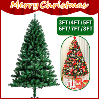 Christmas tree full set 3ft4ft5ft6ft7ft8ft makapal set christmas decorations for home set christmas lights solar power outdoor xmas tree christmas wreath