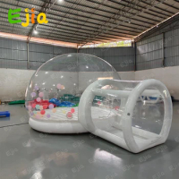 Newly Outdoor Ballons Giant Clear Inflatable Crystal Kids Jumping Dome Bubble Tent Bubble Bouncy House For Garden Fun
