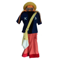2024 Film Strong World Monkey D Luffy Cosplay Costume