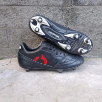 Sepatu bola Full 6 besi kulit Sapi Asli