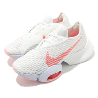 【NIKE 耐吉】訓練鞋 Zoom SuperRep 2 女鞋 氣墊 舒適 避震 健身房 運動 球鞋 白 紅(CU5925-100)