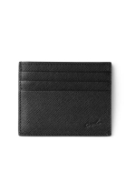 Crudo Leather Craft Senz'altro 信用卡套 - 十字紋黑