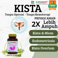 CYSTO UP Obat Kista Miom Bartholin Kista Ovarium Herbal Kista Tumor Endometriosis NATURINDO