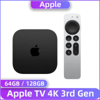 Apple TV 4K 3rd Generation 2022 TV7 64GB 128GB A15 Bionic Wifi 6 Ethernet Bluetooth 5.0 Dolby Vision