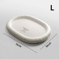 橢圓寵物冰墊冰窩 貓狗屋睡墊地墊 降溫狗屋涼蓆墊子貓床降溫神器