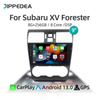 Auto Android 13.0 Car Multimedia Player CarPlay GPS Navigation DSP RDS Radio 4G WiFi Bluetooth For Subaru XV Forester 2015-2018