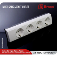 STOP KONTAK BROCO LUBANG 4 NCP 15340